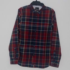 Jachs Men's Plaid Shirt - Size Large